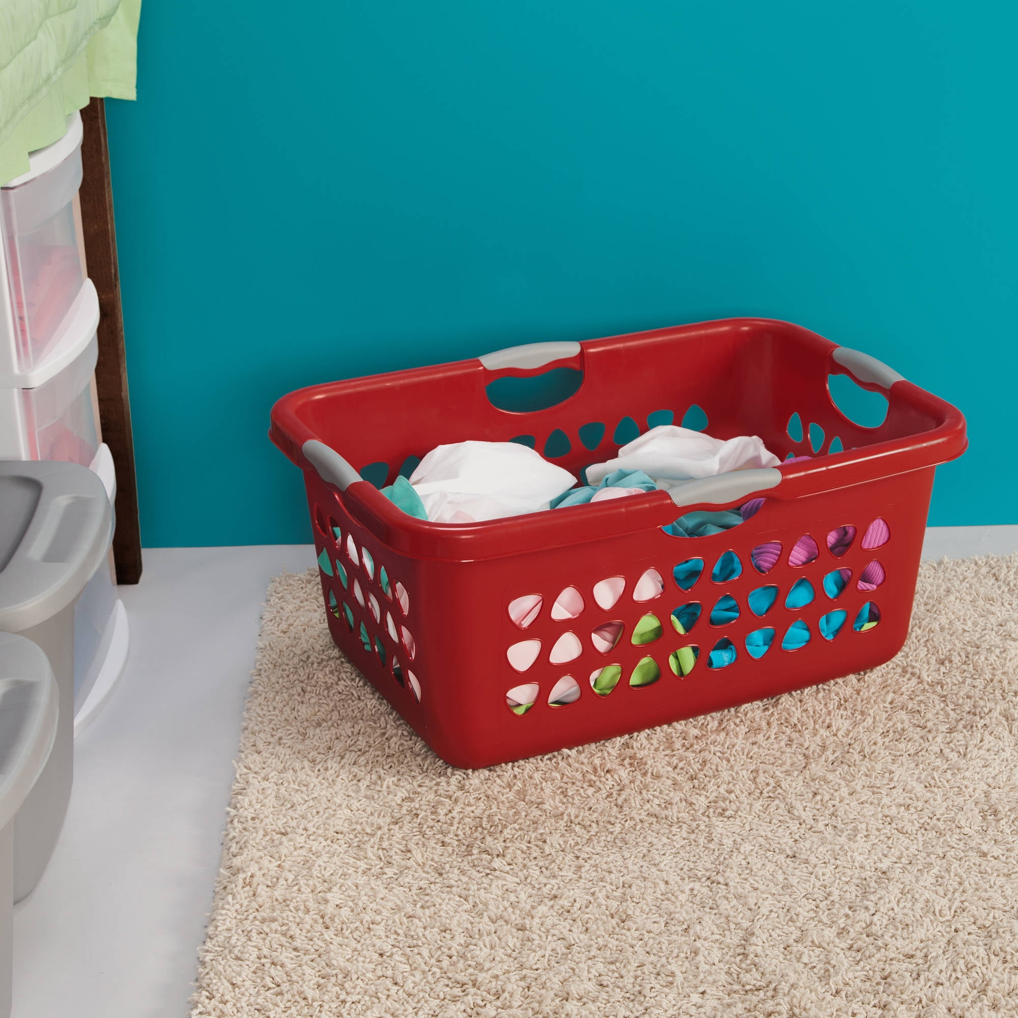 Sterilite 2 Bushel Ultra Laundry Basket White Case Of 6