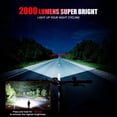 thumbnail image 2 of Luz para bicicleta Tommax, 2000 lúmenes, faro delantero y luz trasera, 2 of 8