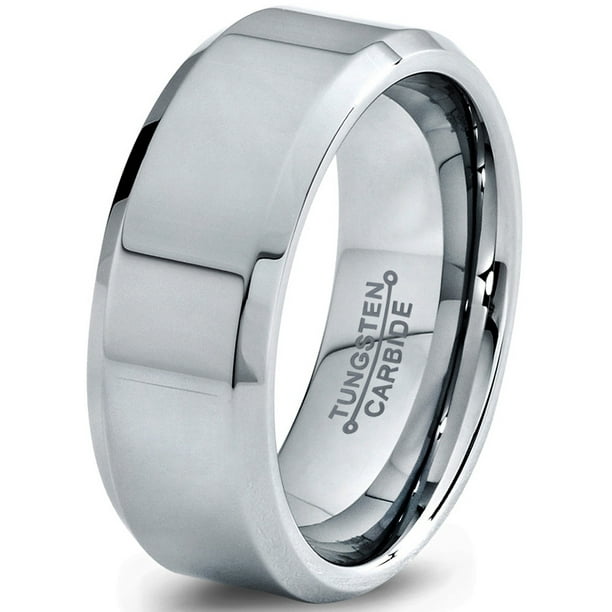 Charming Jewelers Charming Jewelers Tungsten Wedding Band Ring 8mm