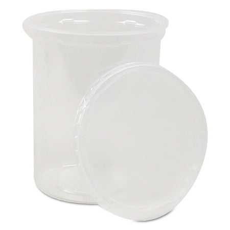 WNA 24 Oz Deli Containers and Lids, Clear, 250 count