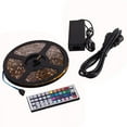 thumbnail image 6 of LED Strip Light 16.4FT 5M SMD 5050 Waterproof 300LEDs Color Changing RGB Flexible Lamp Kit With 44 Key IR Remote Controller and 12V 5A Power Supply for Home Decor, 6 of 6
