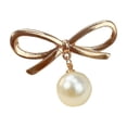 thumbnail image 2 of Broche anti-luz con escote de lazo de perla para mujer, abrigo de todo fósforo, suéter, corsé, hebilla, alfiler, ropa fija, 2 of 4