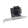 thumbnail image 1 of Desktop PC Expansion Card, Easy To Use 6Gbps Fast Heat Dissipation PCIE Expansion Card  for Wins, 1 of 7