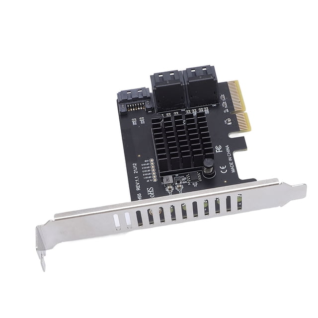 Desktop PC Expansion Card, Easy To Use 6Gbps Fast Heat Dissipation PCIE Expansion Card for Wins