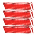 thumbnail image 2 of Allume 100 Pcs Lames en Plastique pour ALDI / Hofer Gardenline GLART 18 Li Tondeuse à Gazon Sans Fil Orange, 2 of 10
