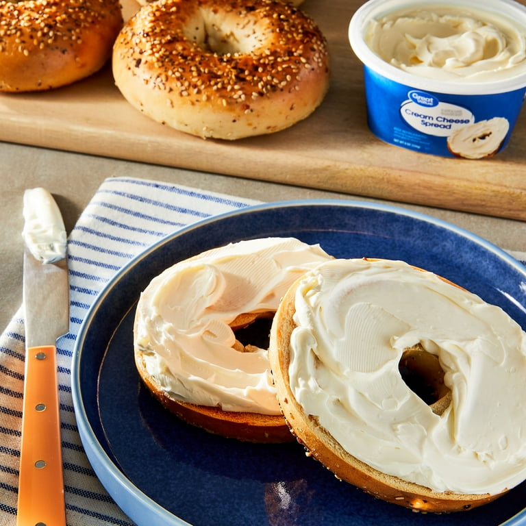 Great Value Cream Cheese Spread, 8 oz Tub, Refrigerated, Kosher
