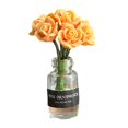 thumbnail image 2 of Soumake 1/12 Scale Miniature Rose Tulip Flower Set For Dollhouse Kitchen Dining Room Decor Realistic Children'S Fairy Garden Accessory, 2 of 8