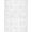 Grey White, Pattern 2, variant on ODIKA Round Circle Grid Timepiece Contemporary Symmetrical Layout Reading Stain Resistant Thin Throw for Entryway, Kitchen, Laundry Room