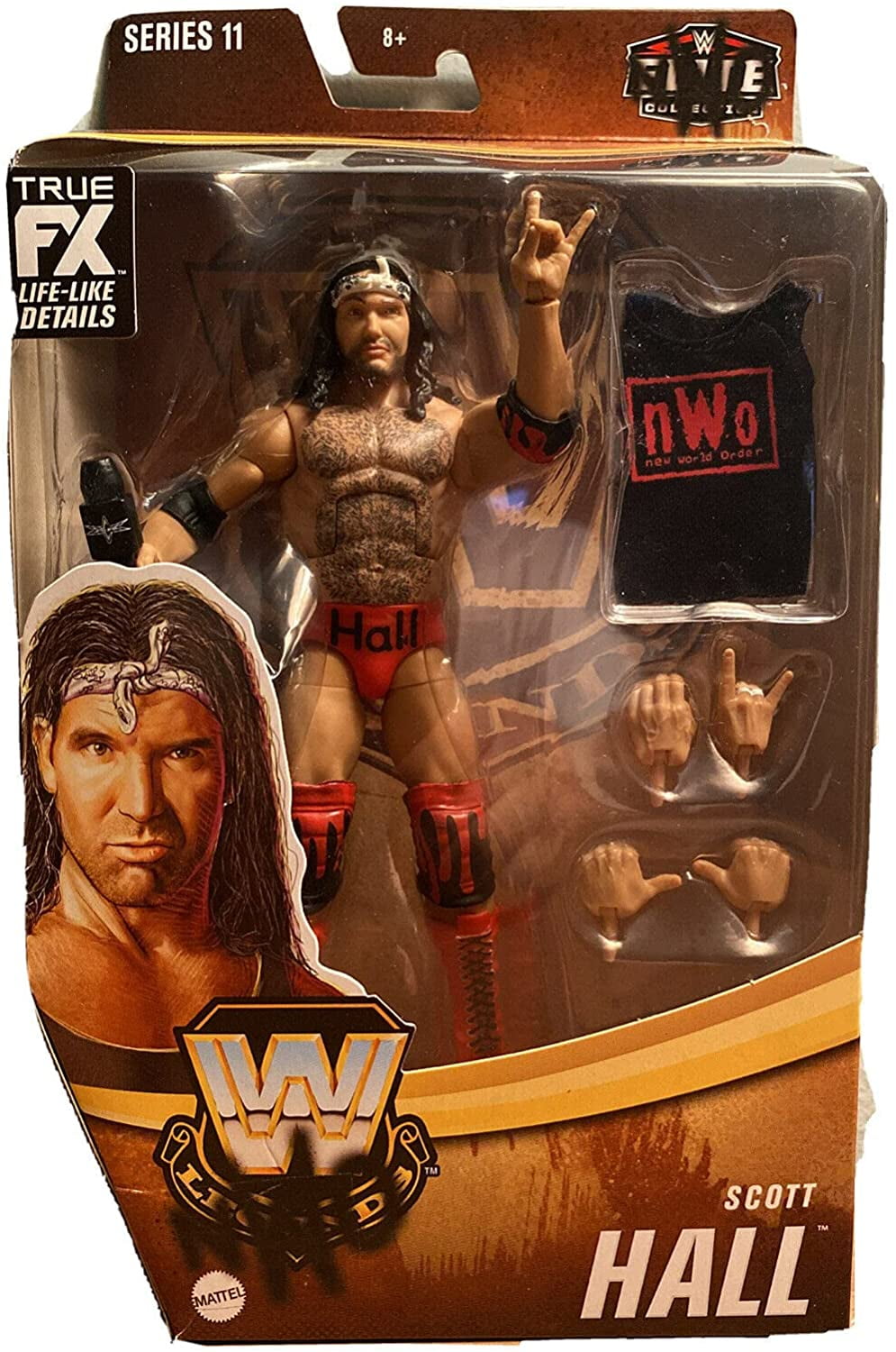 スポーツ Mattel WWE Elite Ultimate Scott Hall 2025 WWE Mattel Elite Collection From the Vault Series 6