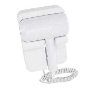 Hotel Hair Dryer,1300W Hair Dryer with Holder, Fast Drying Powerful Hair Blow Dryer with 2 Levels Temperature, Wall Mount Hair Dryer for Hotel Bathroom