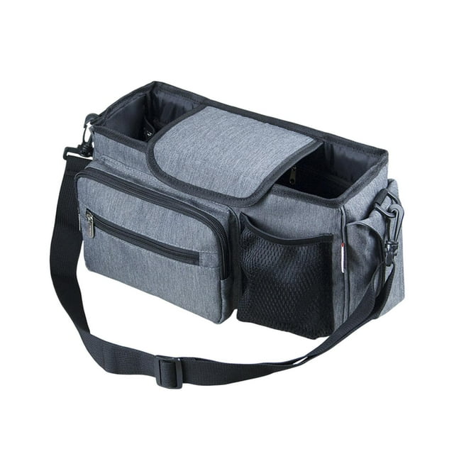 Bunblic Organizer Bag Baby Sundries Storage Bag for Travel Outdoor Outgoing gray