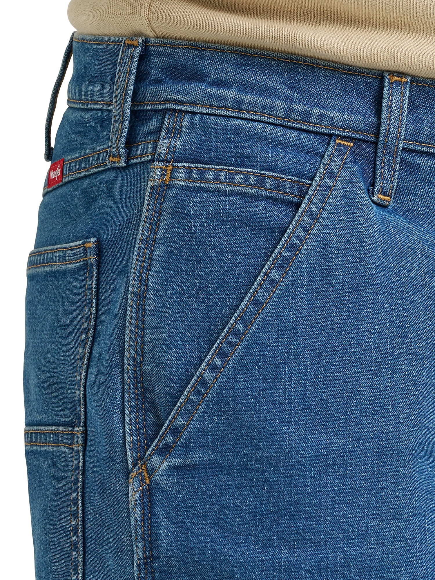 Wrangler Men's and Big Men's Relaxed Fit Carpenter Denim Short (30-50)
