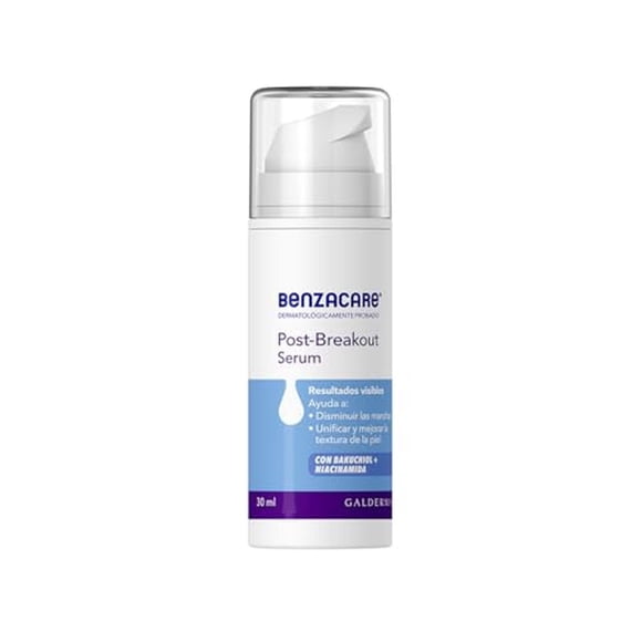 Serum Post-Breakout BENZACARE Libre de Aceites que Reduce Manchas Post Acné y Protege la Piel