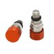 thumbnail image 1 of sweethay Válvula de purga de aire de horquilla delantera para motocicleta, 1 par, alivio de purga de presión de Metal, fijación de reparación Accesorios para motos Naranja sweethay VI018153-02B, 1 of 6