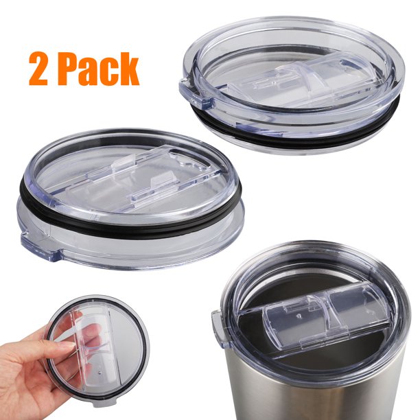 EEEKit 2 Pack 30 oz Tumbler Lids, Fits for YETI Rambler, Ozark Trail, Old Style Rtic and More