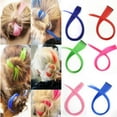 thumbnail image 2 of 39 Piezas de Colores de Fiesta Destacados Clip de Colores en Extensiones de Cabello 55cm Postizos Sintéticos Rectos, Iris, 2 of 10