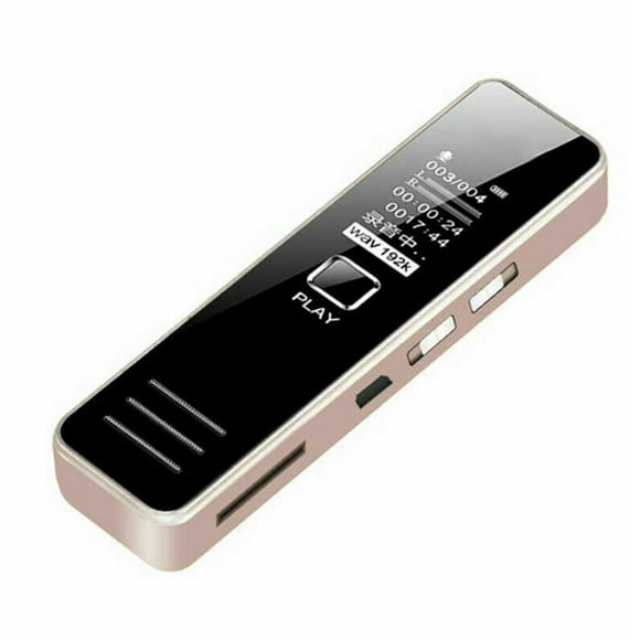 Digital Audio Recorder Speaker Digital Voice Recorder Play Sound Rechargeable Mini Digital Voice Recorder
