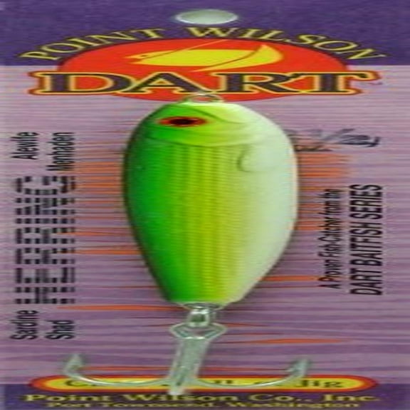 Point Wilson Dart Herring Jigs 3-1/2 oz Blue Pearl