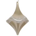 thumbnail image 1 of Vickerman MT194038D 8 in. Champagne Candy Glitter Drop Ornament, 1 of 3