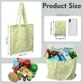 thumbnail image 2 of Summer-Ready Lemon Print Reusable Tote Bag - Large 16 x 15 Size for All Essentials, 2 of 5