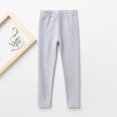 thumbnail image 6 of Fozruso Girls Casual School Pants Girls' Spring And Autumn Solid Color Woolen Warm Pants Sizes 5-6 Years, 6 of 6