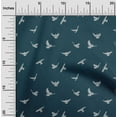 thumbnail image 1 of oneOone Cotton Poplin Fabric Bird Ikat Print Fabric BTY 56 Inch Wide, 1 of 3
