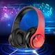 thumbnail image 1 of Auriculares Bluetooth RGB con Luz Respiratoria Over-Ear Rojos, 1 of 7