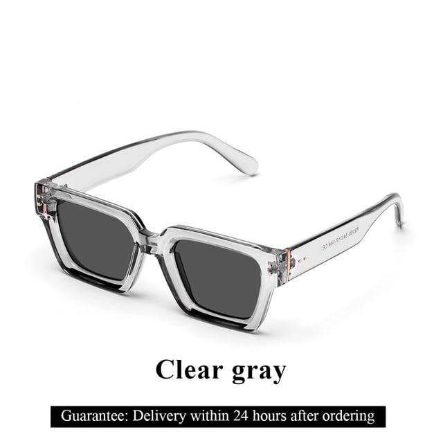 Typpkmm Ruiao Retro Millionaire Shades Sunglasses 2026 for Men Designer Famous Brand Square Sun Glasses Man Women Sunglass Black