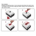 thumbnail image 4 of Circuit Breaker Lockout Device, Insulated Improved Safety Nylon PA Prevent Misoperation Lockout Tagout Breaker Lock  for Electrical Equipment, 4 of 7
