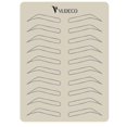 thumbnail image 1 of 10pcs Eyebrow Practice Skin High Quality No Ink Rubber Double Sides Practice Skin( Color : Black ), 1 of 1