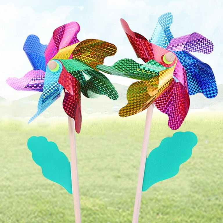 DIY Windmill Party Decor Pinwheel Whirligig Wind Chime Flower Decoration  Home Yard Garden Decorations Ornement Enfants Cadeaux Danniversaire Jouets  Du 158,01 €