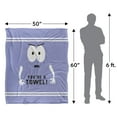 thumbnail image 5 of South Park Towelie You're A Towel Officially Licensed Silky Touch Super Soft Throw Blanket 50' x 60', 5 of 6