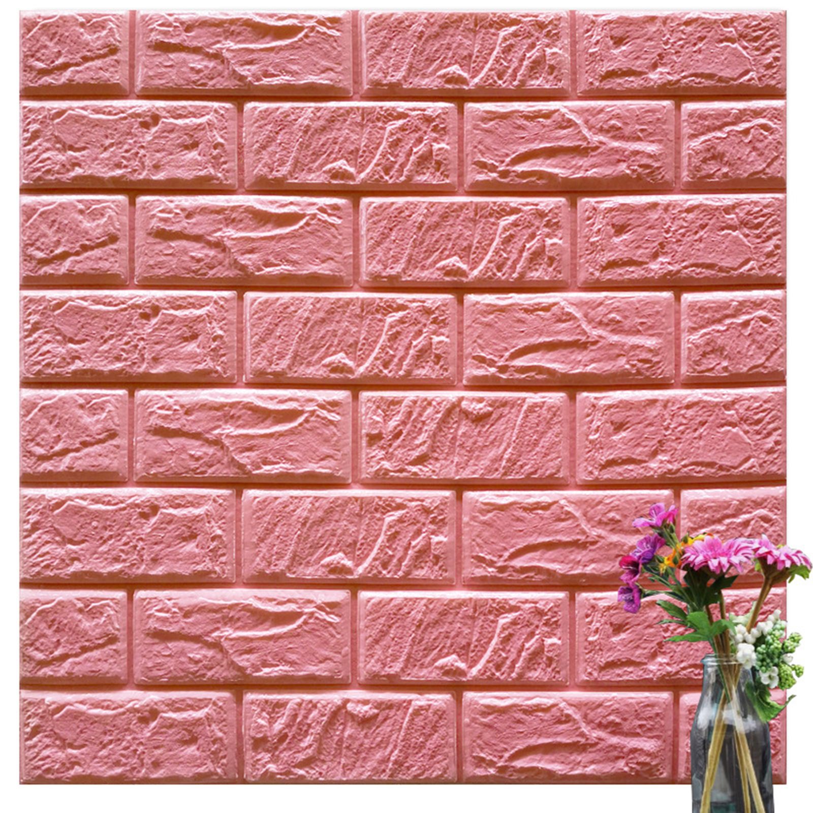 GYZEE 3D SelfAdhesive Tile Stone Brick Wall Sticker Soft Foam Panels
