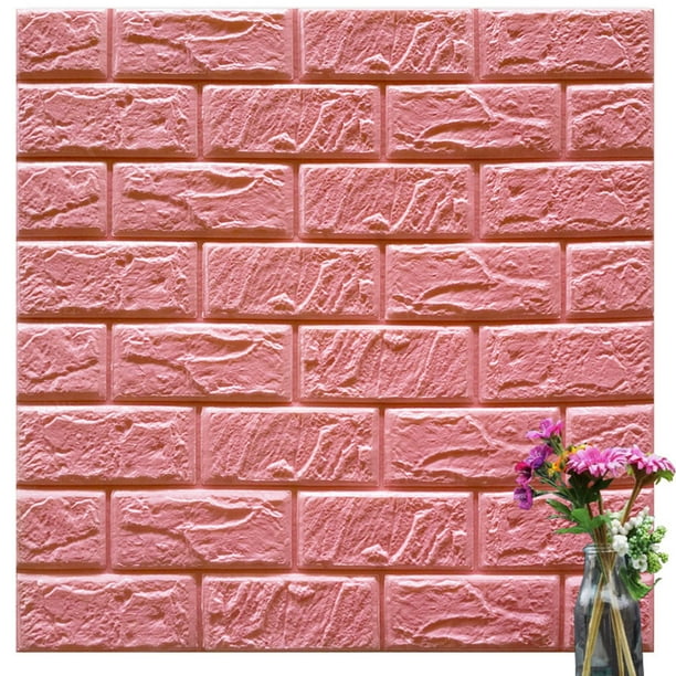 GYZEE 3D SelfAdhesive Tile Stone Brick Wall Sticker Soft Foam Panels