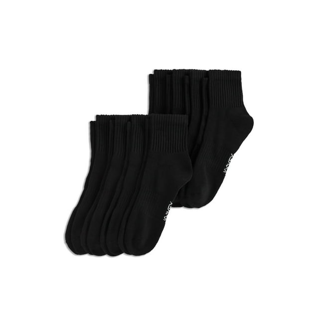 Jockey Men's Everyday Cotton Blend Quarter Sock - 8 Pack