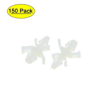 

150 PCS HDB-0305 PCB Reverse Support Spacer Locking Nylon Standoff Beige