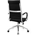 thumbnail image 4 of Computer Work Desk Chair, Black, Faux Vinyl Leather, Home Office Business, Modern Contemporary HB33125, 4 of 11