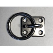 US Stainless 316 Stainless Steel Anchor Chain - 7mm (1/4") DIN766, 10 Foot Length With Shackles