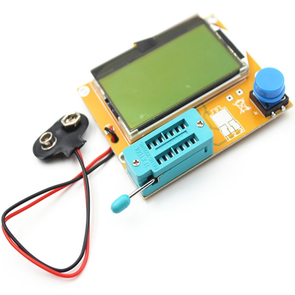 1x LCR-T4 LCD Digital Transistor Tester Backlight Diode Triode Capacitance Meter 