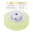 thumbnail image 4 of Premium Aluminum Alloy & Silicone Length Measuring Wheel, 6mm Aperture Encoder Accessory for Stable Speed/Position Measurement on Length Meters, Rolling Encoders, Plates, Tubes & Belts - Low Noise,, 4 of 7