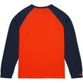 thumbnail image 3 of Men's Mitchell & Ness Orange Auburn Tigers Legendary Slub Raglan Long Sleeve T-Shirt, 3 of 5