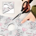 thumbnail image 6 of Yayeee Faucet Mat for Kitchen Sink 30" Diatomite Long Splash Guard Pad, Cartoon Elephant, 6 of 7