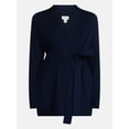 thumbnail image 7 of Scenario Women's Belted Lightweight Cardigan, Sizes XS-XXXL, 7 of 7