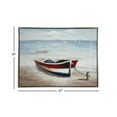 thumbnail image 3 of 47" x 36" Sail Boat Framed Wall Art with Silver Frame, by DecMode, 3 of 15