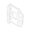 Genuine OE Mercedes-Benz Control Module Bracket - 210-540-01-73