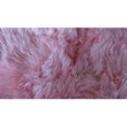 thumbnail image 2 of 2' X 6' X 2' Pink Double Sheepskin Area Rug, 2 of 3