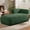 2-Green, variant on Shaiailed 64" Orange Chaise Lounge Chair Indoor,Left Arm Facing Upholstered Chaise Lounge Sofa,Fainting Couch,End of Bed Sofa,Sherpa Lounge Chair Living Room,Bedroom