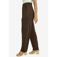 thumbnail image 3 of Jessica London Women's Plus Size Soft Ease Straight Leg Pant, 3 of 4