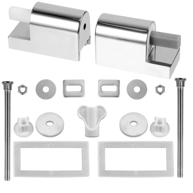 Moyic Accesorio universal para asiento de inodoro Amplia gama de aplicaciones Accesorios para asiento de inodoro fáciles de instalar Accesorios de baño