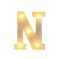 thumbnail image 2 of Letras Luminosas De Plástico Letras LED blancas de plástico con forma de letra AM para colocar de pie o colgar, luz nocturna a pilas (1 unidad) Rkxzt, 2 of 9